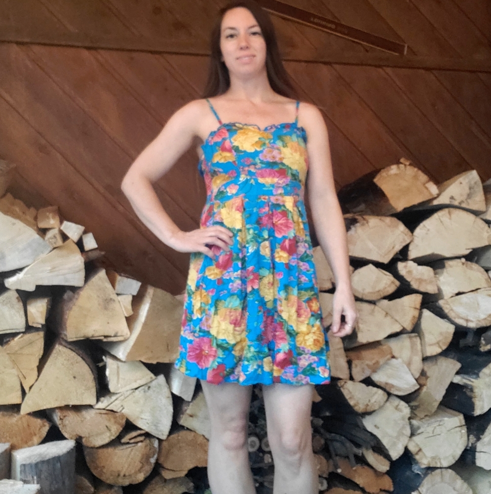Bright Floral Dress
